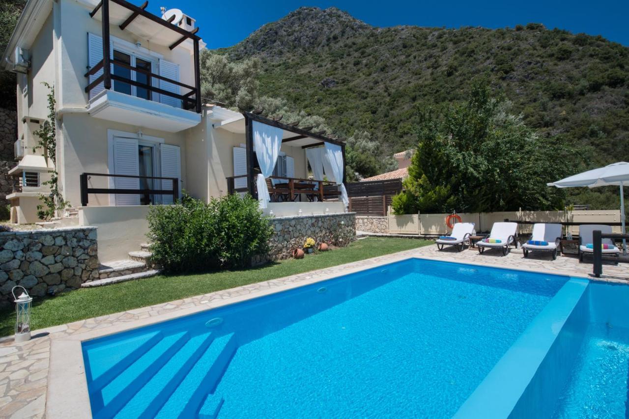 Villa Pasithea - Breathtaking Seaviews, Infinity Pool, Privacy, Close To The Beach Nydri  Dış mekan fotoğraf