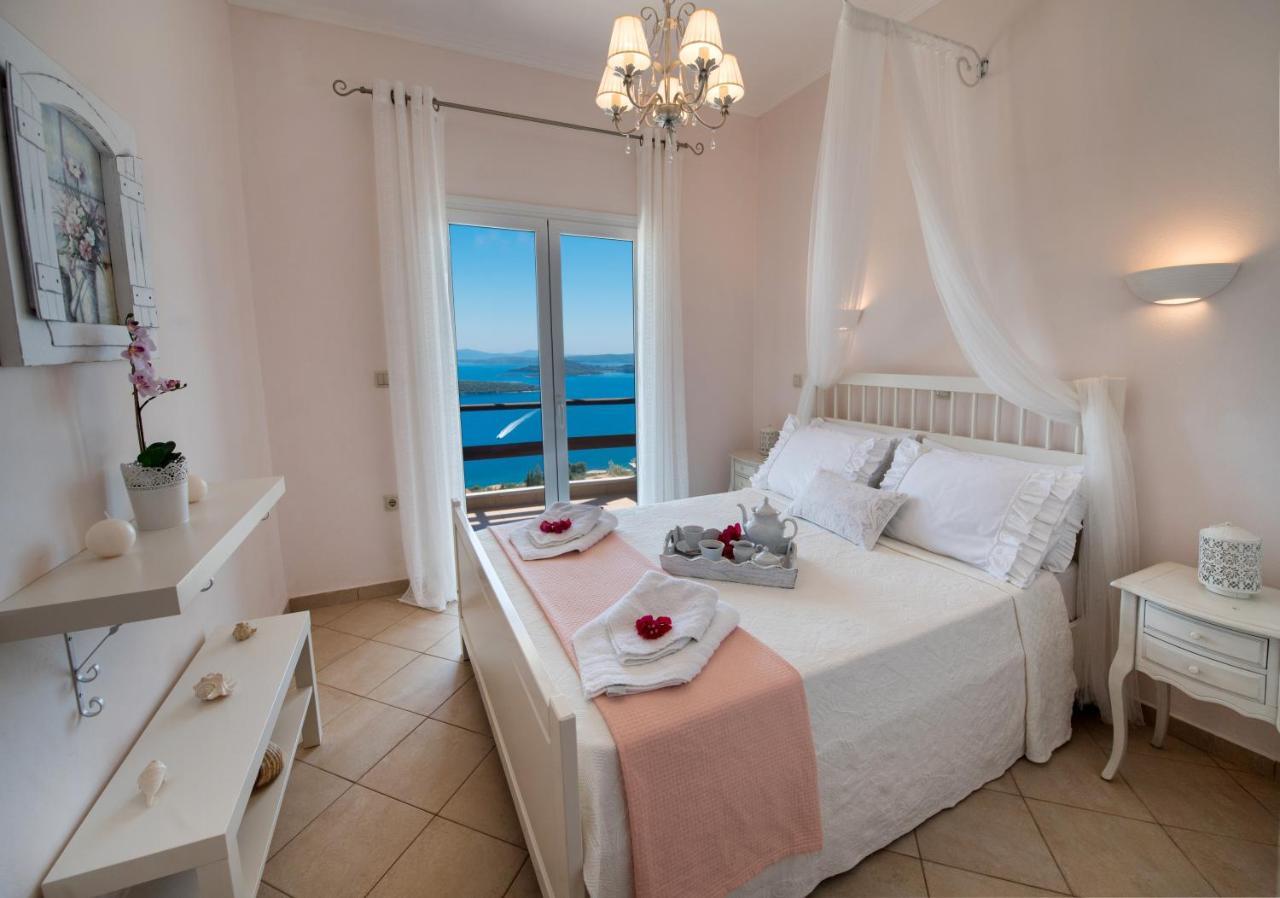 Villa Pasithea - Breathtaking Seaviews, Infinity Pool, Privacy, Close To The Beach Nydri  Dış mekan fotoğraf